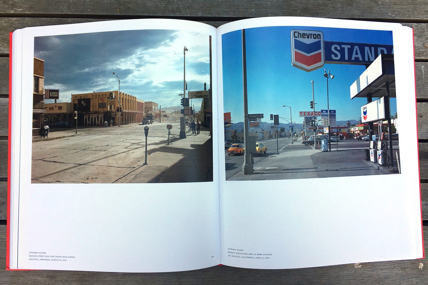 Stephen Shore photos in The Open Road