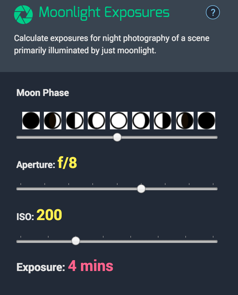 moonlight-calculator screenshot
