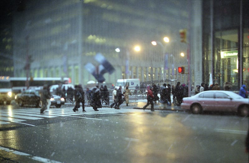 Street in Snow