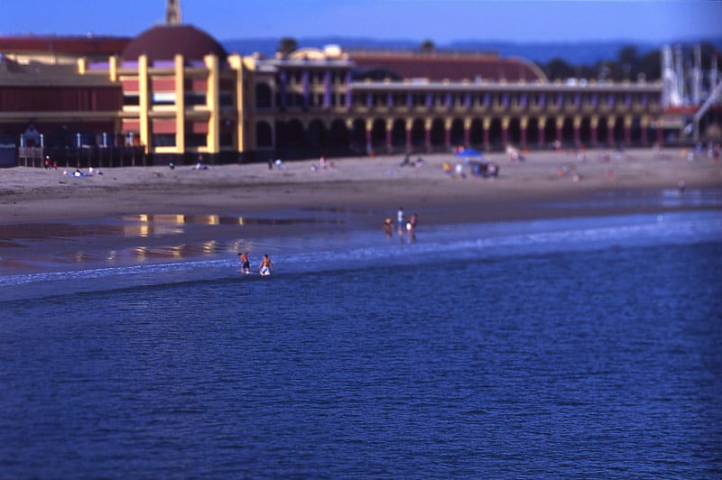 Playing on the Beach