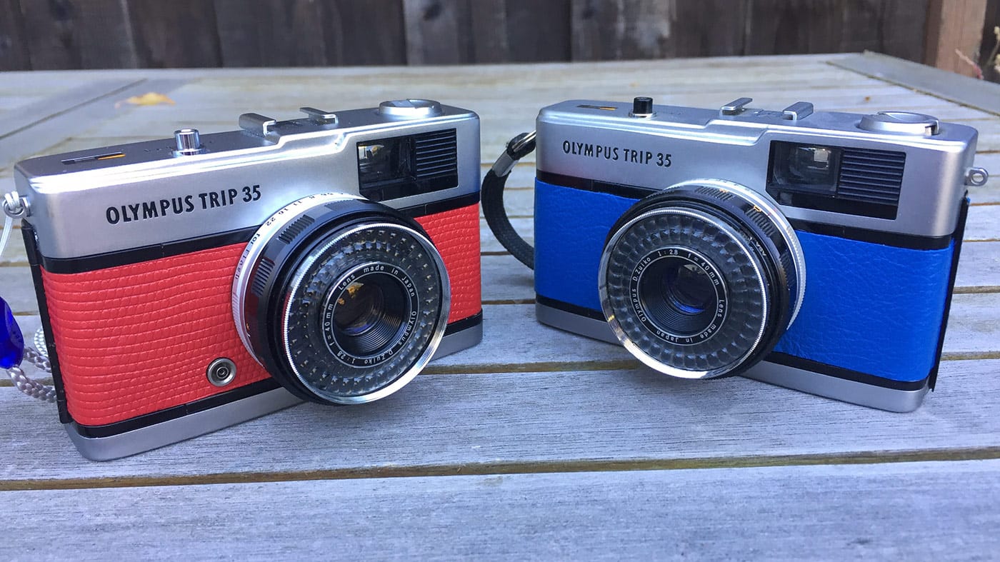 The Olympus Trip 35 - a perfect travel film camera