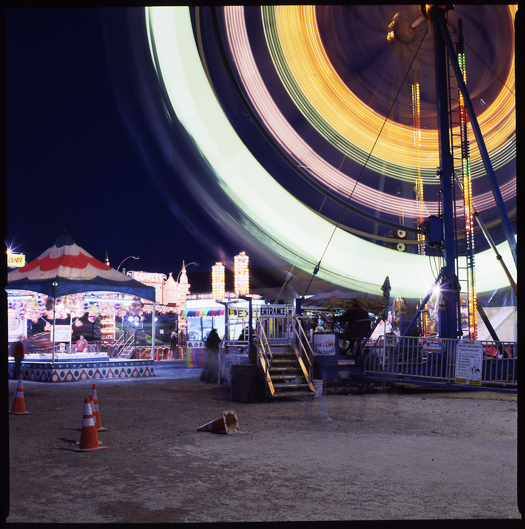 Ferris Wheel at Night